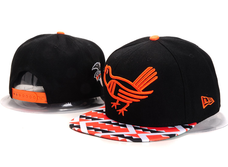 MLB Baltimore Orioles NE Snapback Hat #15